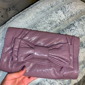 Leather Purple Wallet